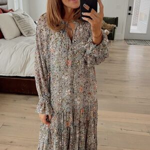 FREE PEOPLE Feeling Groovy Maxi Dress (M)
